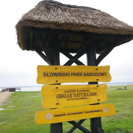 アパート Nad Jeziorem Lebsko